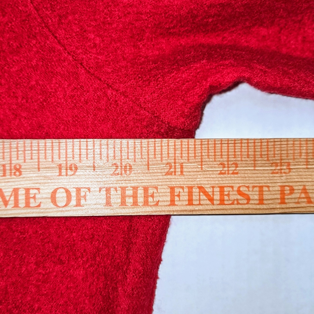 Pendleton Womens Boiled Wool Jacket Red Merino Wo… - image 6